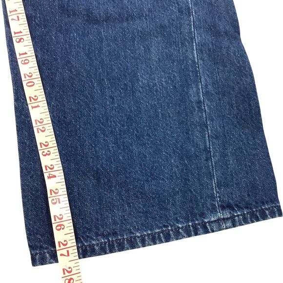 Levi Levis Levi's High Loose Denim Jeans Women's 30 30X27.5 Blue Wide Leg 90s - Picture 10 of 16